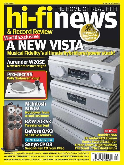 Title details for Hi Fi News by AV Tech Media Ltd - Available